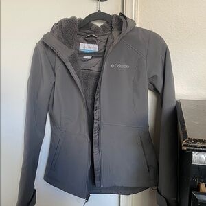 Columbia Full-Zip Fleece Sherpa-lined Omni Wind Jacket